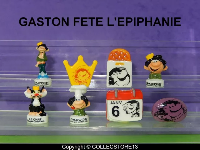Gaston - Coffret de 12 fèves de collection Je dessine avec Gaston - 2013