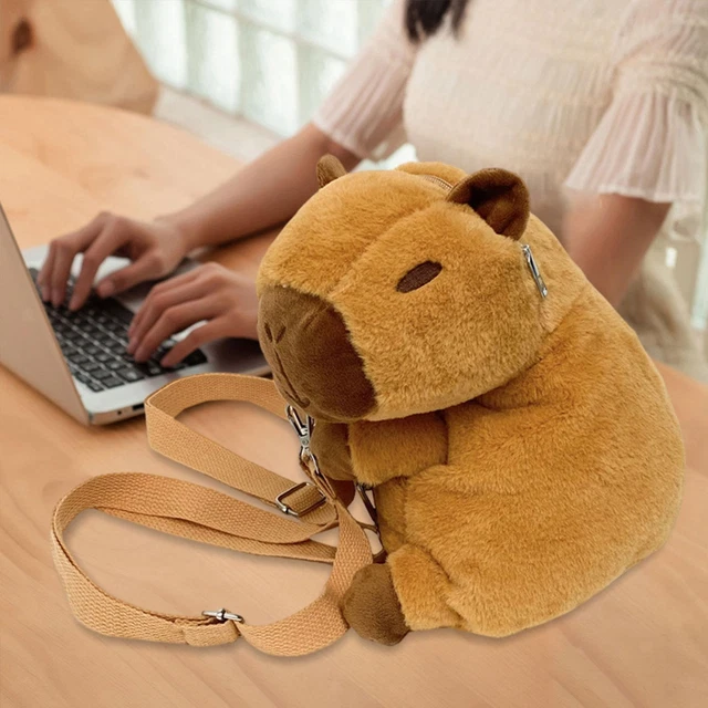 Zaino Capibara, Borsa Capibara Per La Scuola Capiente, Grazioso Zaino Capi bara Con Set Di Cancelleria, Zainos Estetico Studenti Con Scomparti, Materiale Scolastico Capi bara, Per Ragazze, Ragazzi