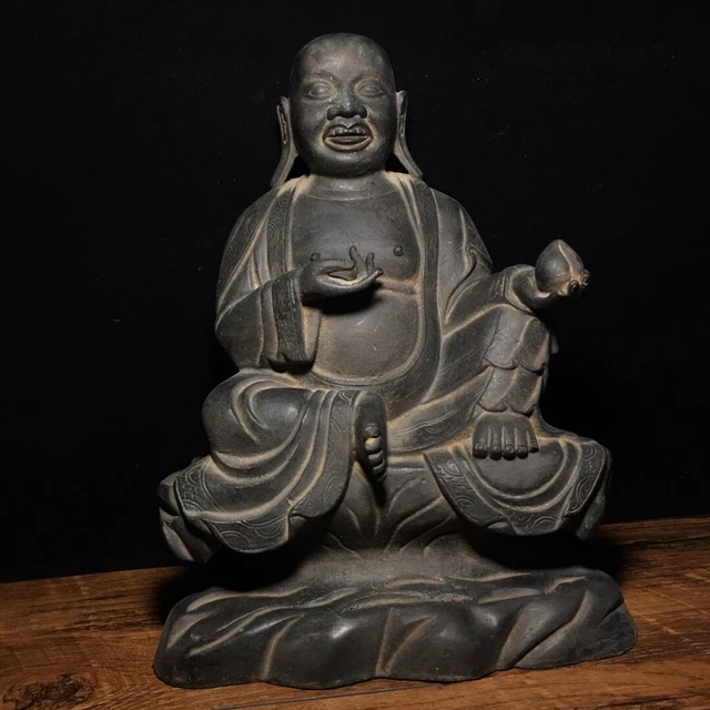 Chinese Exquisite Handmade Buddha Bronze Statue