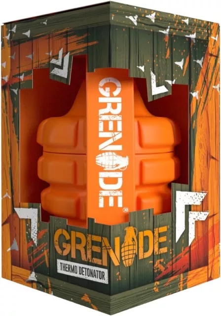 Grenade Thermo Detonator Weight Management Supplement Tub of 100 Capsules UK #1