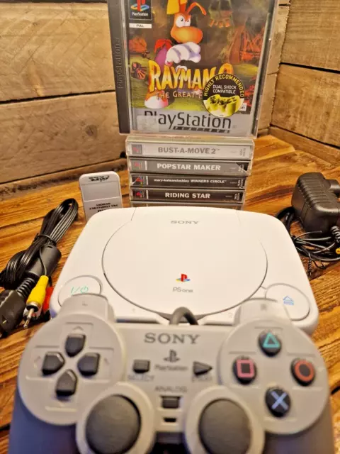 SONY PLAYSTATION PS1 PS One PsOne SCPH-102 LCD screen combo 