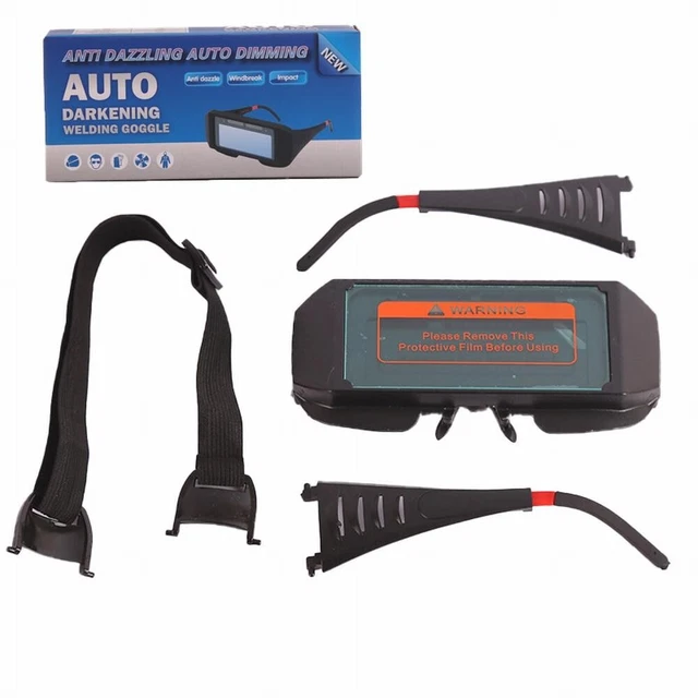 Maschera Saldatura Auto-Oscurante Elprico - Occhiali Protezione Con Filtro DIN11 Per UV E IR - Foto 7