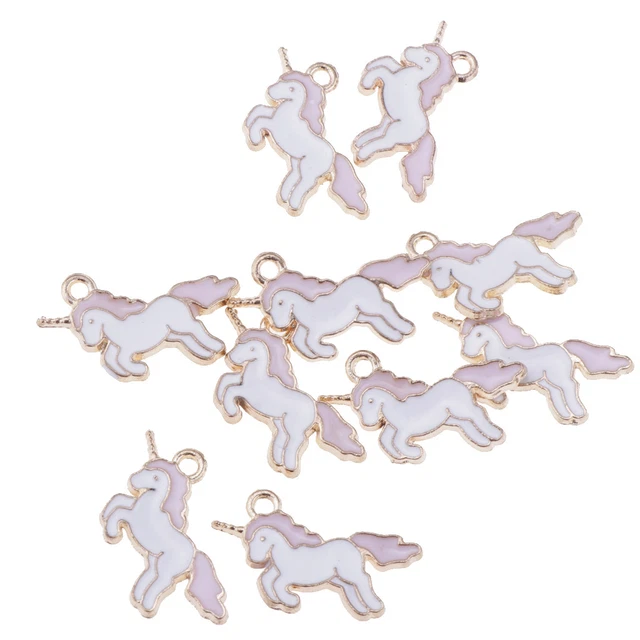 10 Stück Emaille   Charms Anhänger Erkenntnisse Perlen Schmuck