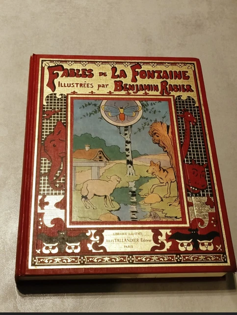 Livre fables de La Fontaine , éditeur Tallandier, Ed numéroté