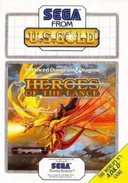 Advanced Dungeons & Dragons Heroes of the Lance - Videogioco master in scatola