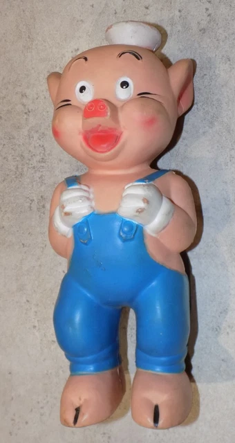 FIGURINE - ANCIEN Pouet Les Trois Petits Cochons - Nouf Nouf EUR 27,00
