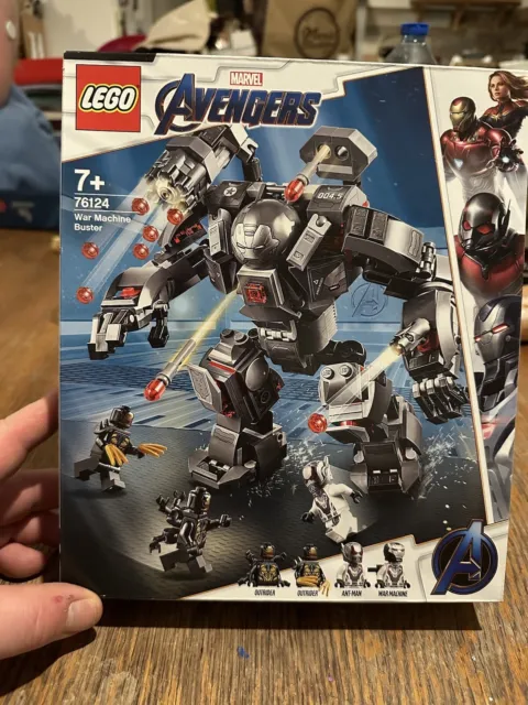 Lego 76124 War Machine Buster Neuf Marvel Avengers