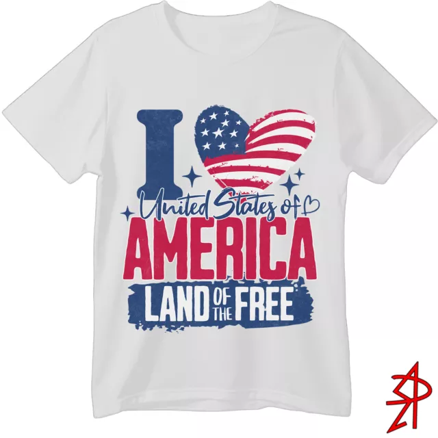 USA T Shirt Amerika Flagge Flag Patriot Herren United States of America USA2
