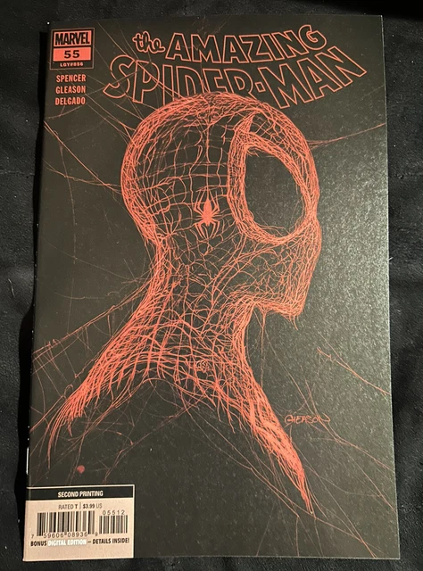 The Amazing Spider-Man #55 Patrick Gleason 2Nd Print Gleason Webhead Nm