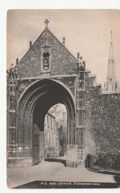 Norfolk - Norwich, Erpingham Gate (Photochrom)