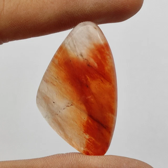Orange Aventurin Cabochon Durchscheinend Designer Edelstein M7339