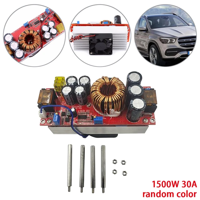 1500W 30A DC-DC Converter Boost Step-up Power Module 10-60V To 13-97V