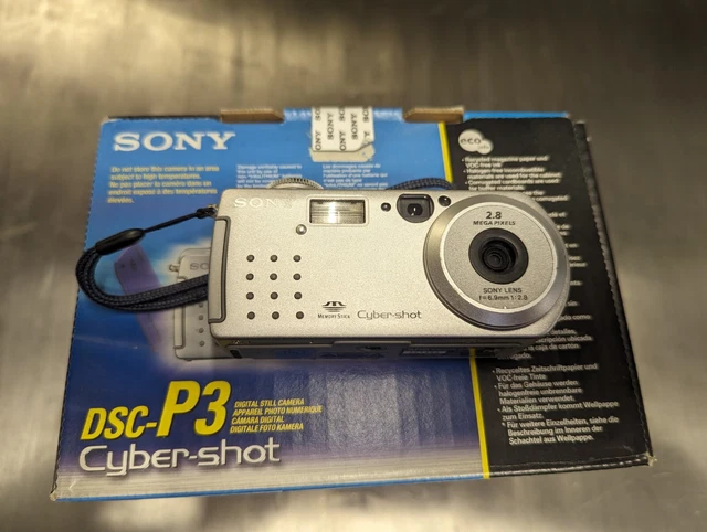 Appareil Photo Numérique Sony Cyber-shot DSC-P1 - Argenté - Fonctionnel