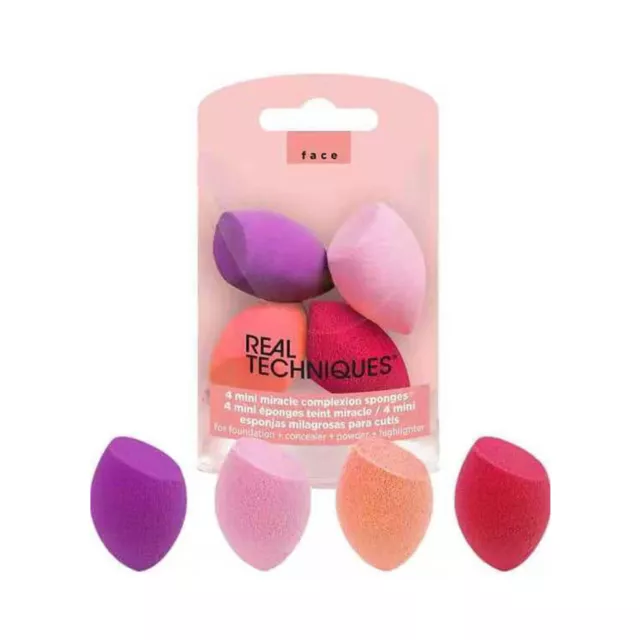 4PCS One Set Value Makeup Foundation Blender Sponge Puff Cosmetic Beauty Eggs