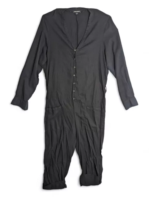 BILLABONG BLACK OVERALLS JUMPSUIT Size 12