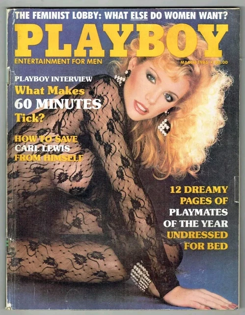 PLAYBOY MAGAZINE MARCH 1985 SHANNON TWEED Toni Westbrook DONNA SMITH £1
