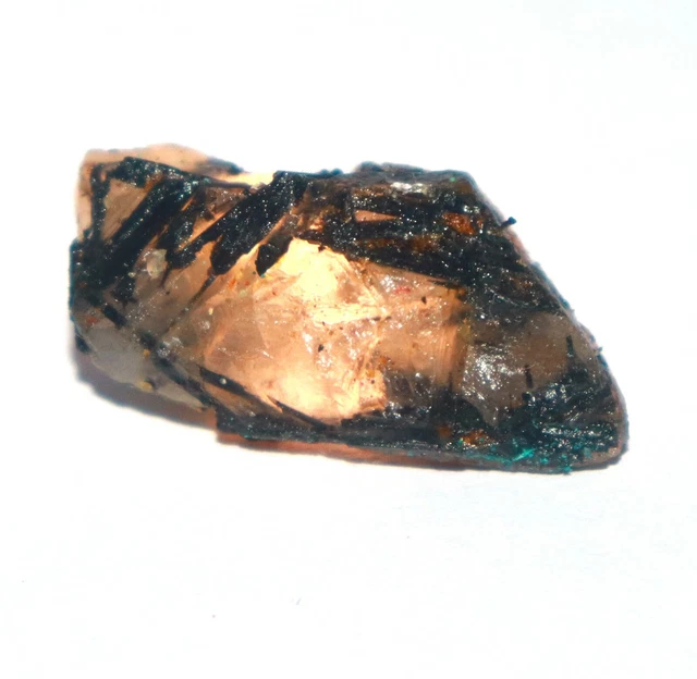 70.80 CT Certifié Naturel Noir Rutile Quartz Pierre Précieuse Étonnant VR151