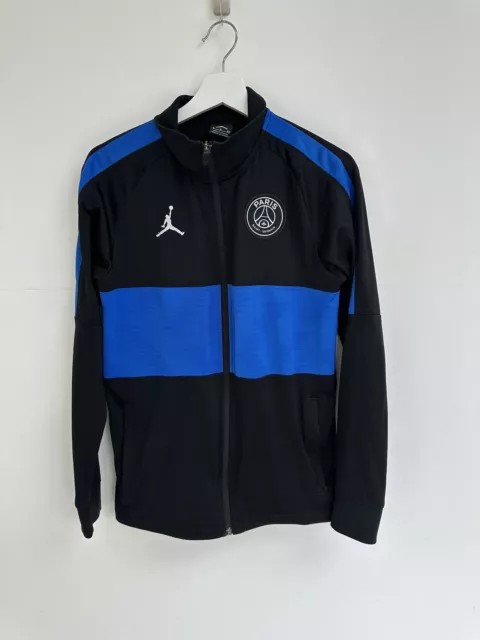 Nike Paris Saint Germain Black And Blue Track Jacket Men’s Small