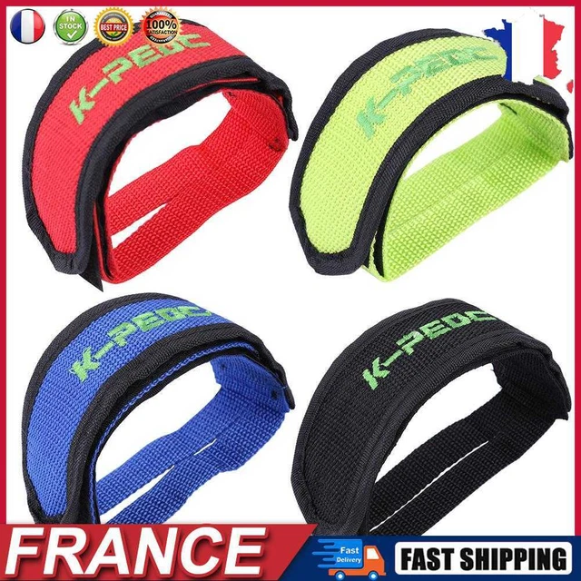 Bicycle Fixed Gear Pedal Strap Anti-slip Toe Clip Bike Cycling Pedal Tape fr