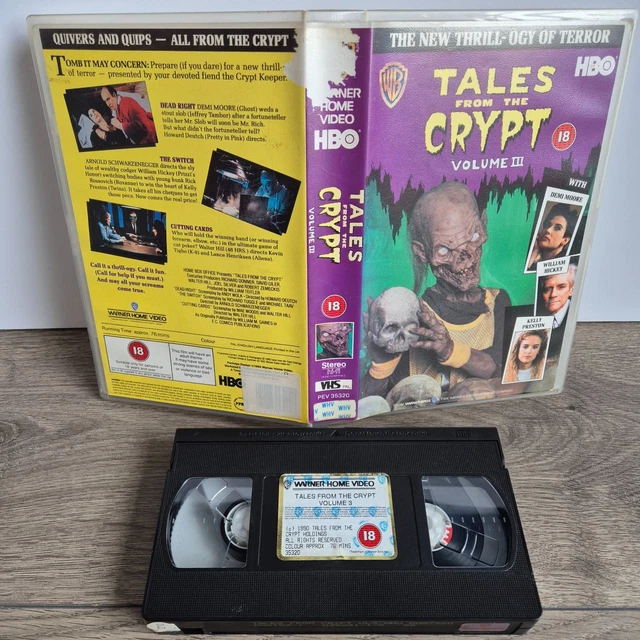TALES FROM THE Crypt Volume 3 Vhs Big Box Ex Rental Video