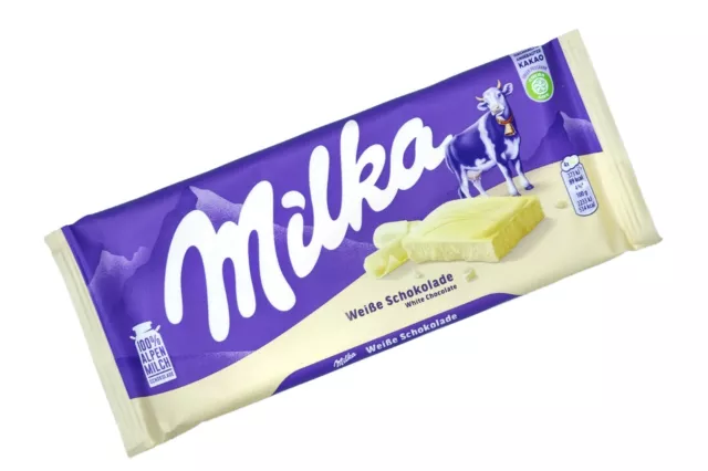 4x/8x MILKA White Chocolate 🍫 genuine chocolate from Germany ✈ TRACKED SHIPPING