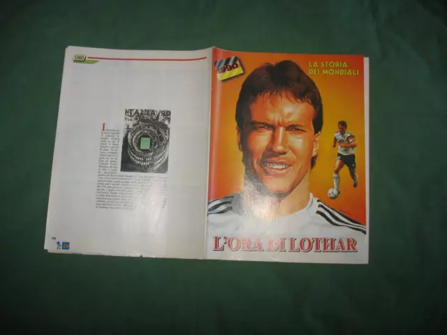 "Matthaus"  La Storia Dei Mondiali Di Calcio Anno 1990  Inserto Guerin Sportivo