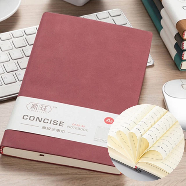 A5 Notebook Kawaii Notepads Diary Agenda Student  Planner Writing Paper Stud*h*