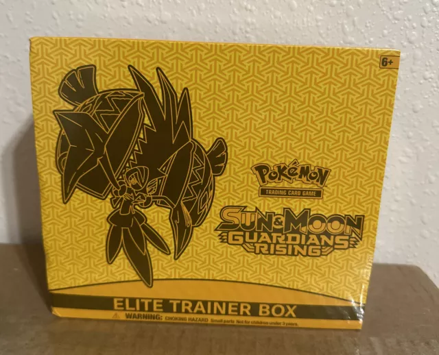 Pokemon TCG: Sun and Moon Guardians Rising Elite Trainer Box Factory Sealed Box