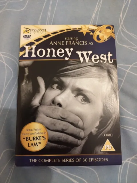 Honey West - The Complete Series (DVD, 4-Disc Set) Anne Francis VERY RARE OOP