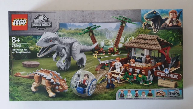 LEGO JURASSIC WORLD Indominus Rex vs. Ankylosaurus (75941) - NEW ...