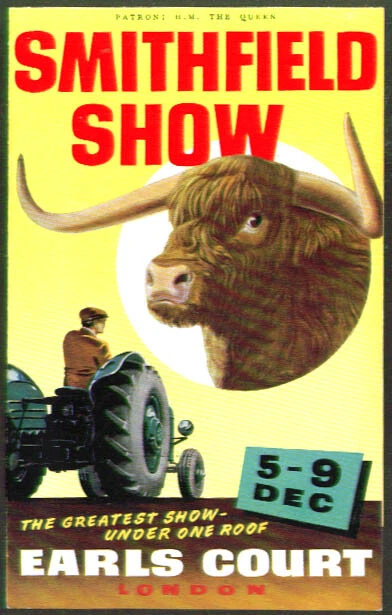 Smithfield Livestock & Farm Equipment Show 1950s London
