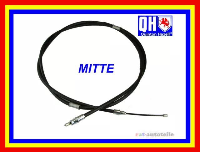 QH Handbremsseile Mitte OPEL SINTRA  2.2 i 16V,  3.0 i 24V,2.2 DTI  VAUXHALL