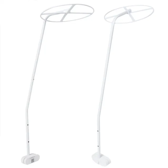 Mosquito Net Stand Holder Set Adjustable Clip On Crib Canopy Holder Rack TP