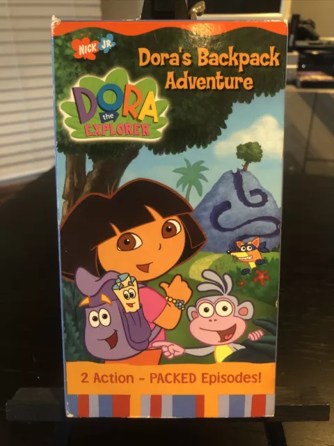 DORA THE EXPLORER Dora’s Backpack Adventure (VHS, 2002) RARE HTF, Kids ...