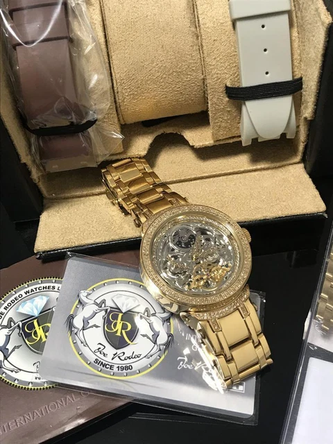 Joe Rodeo Diamond Watch Master Automatic Winding Stainless band & rubber band Joe Rodeo Diamond Watch Master Automatic Winding Stainless band & rubber band