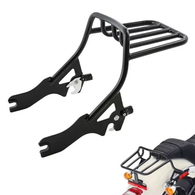 Two Up Luggage Rack Fit For Harley Heritage Classic Softail Slim Deluxe 18-23 22