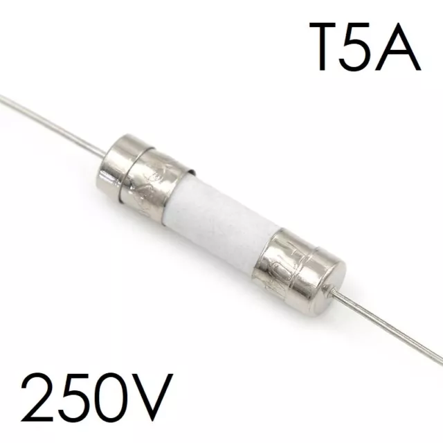Fusible Céramique PS4 Sony Fusion Lent à Broches de 5A 250V Fast Cylindre Tube