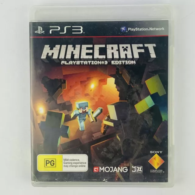 Minecraft: PlayStation 3 Edition (PlayStation 3, PS3, 2014) CIB