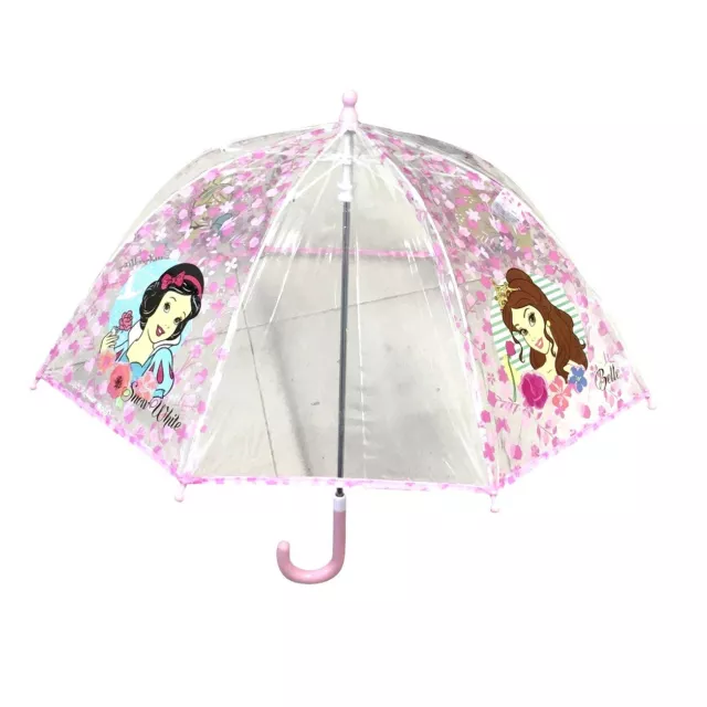 Disney Princesse Parapluie Transparent Enfants Petit Parasol Classique Pluie 2