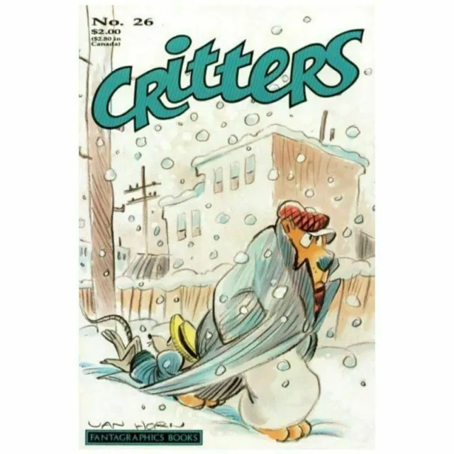 Critters #26 Fantagraphics Books Comics July Jul 1988 (FN+)