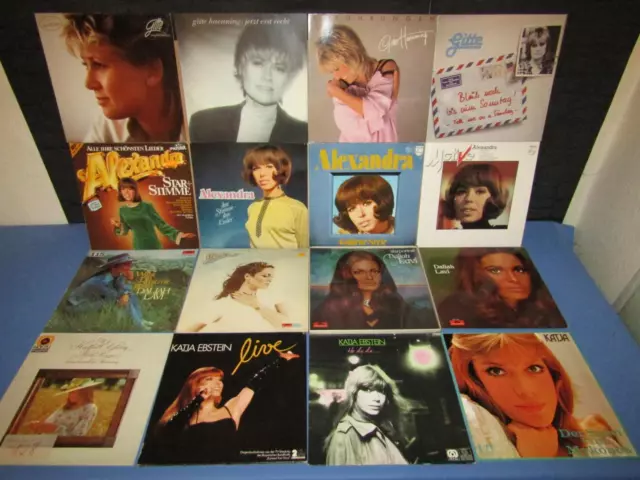 Schallplatten-Sammlung, Vinyl Collection: Deutsche Schlager, German Pop 192 LP's
