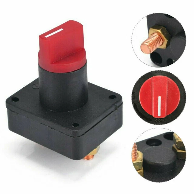 MINI BATTERY ISOLATOR Master Switch On/Off Marine Auto 12V ForCar Boat
