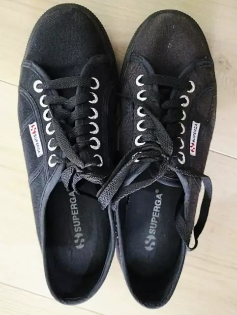 Scarpe superga Nere 39 para alta originale