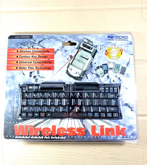MICRO INNOVATIONS UNIVERSAL Wireless PDA Keyboard 15.00 PicClick