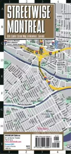 Streetwise Montreal Map (Map)