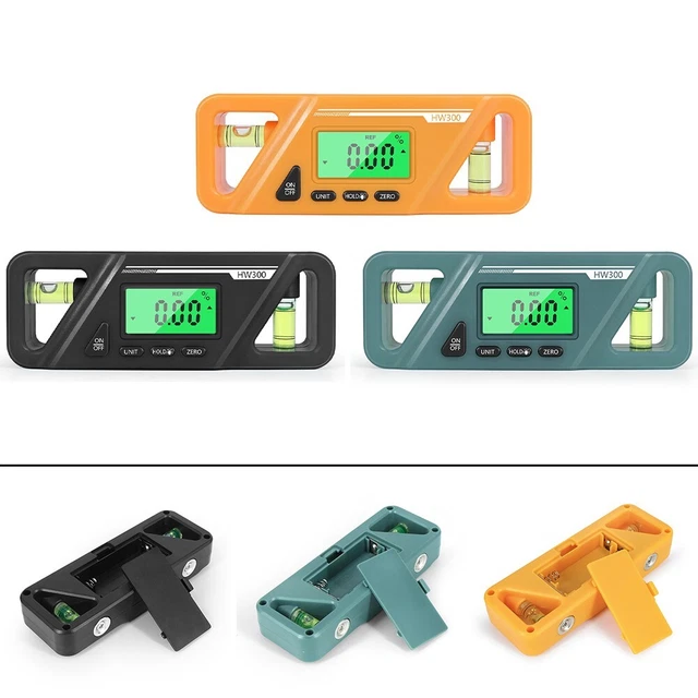 Niveau Numérique Magnétique LCD - Inclinomètre 0-360° - Précision ±0,1° - Neuf