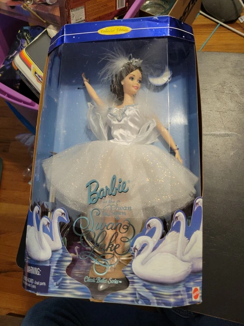 BARBIE AS SWAN Queen in Swan Lake 1998 Doll 18509 Mattel NEW