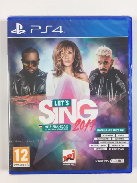 Let's Sing 2019 Hits Français et Internationaux PS4 / Jeu Playstation 4 Neuf