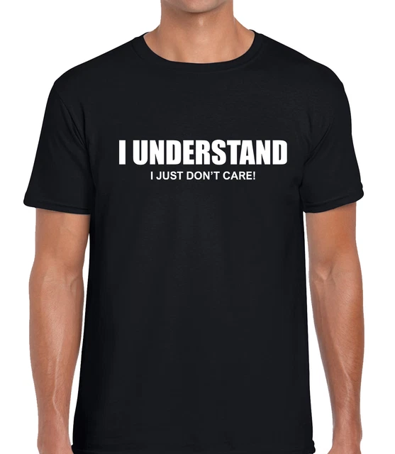 T-Shirt Divertente Da Uomo T Shirt Scherzo Sarcastico Slogan Umorismo Design Cool