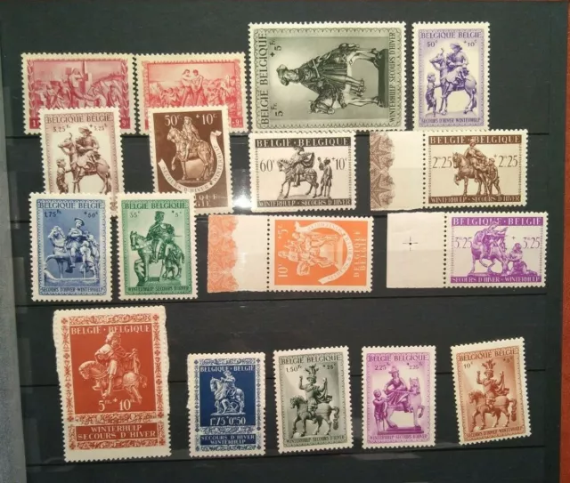 Frlot Belgium Lot Mnh Og Belgique